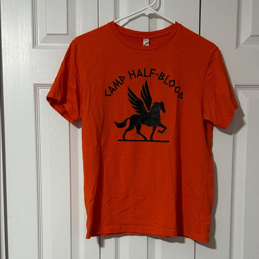 Orange Camp Half-Blood T-Shirt Percy Jackson